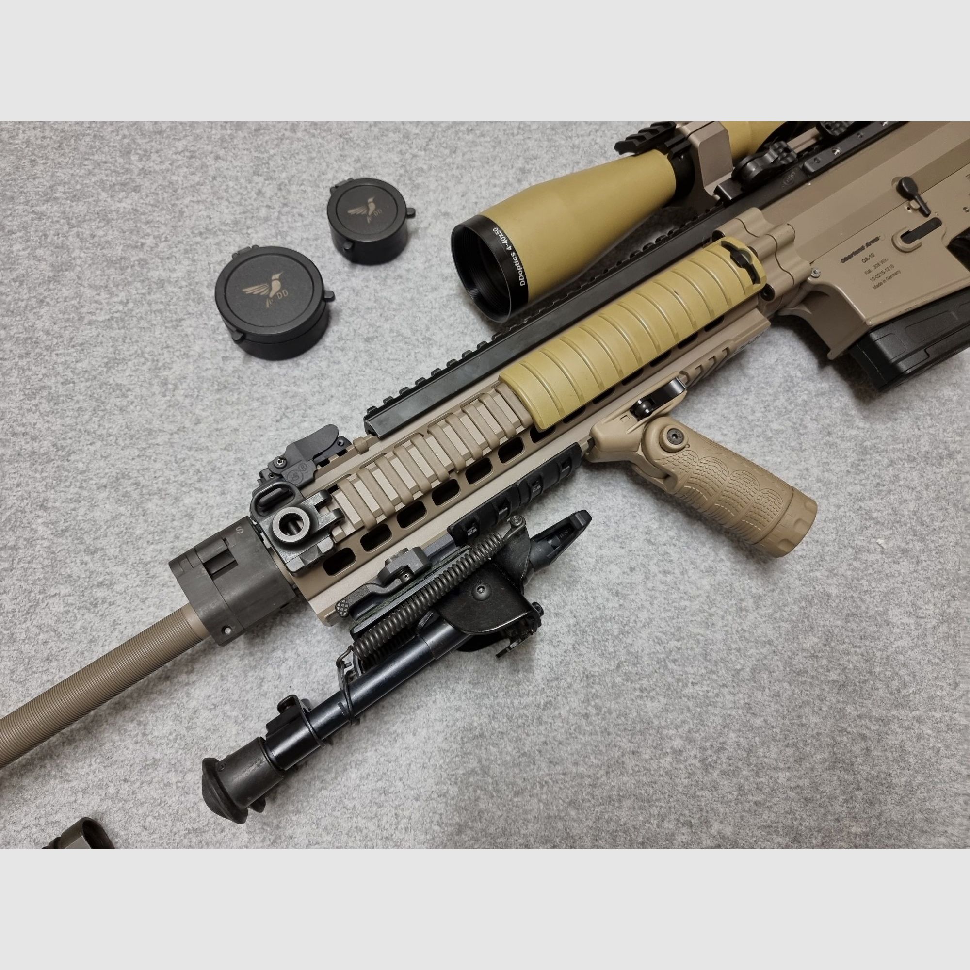 Oberland Arms DMR-E - Kal .308 Win - AR10 OA10 mit einstellbaren Gasblock, Geissele Abzug - Behördenmodell