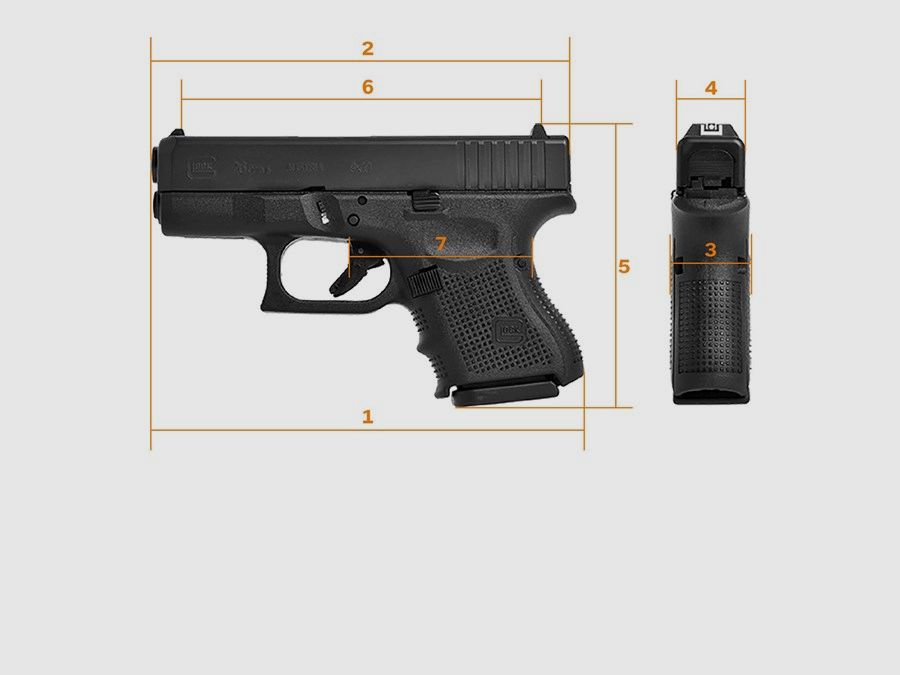 GLOCK 26 Gen4 – Kal. 9 mm Luger