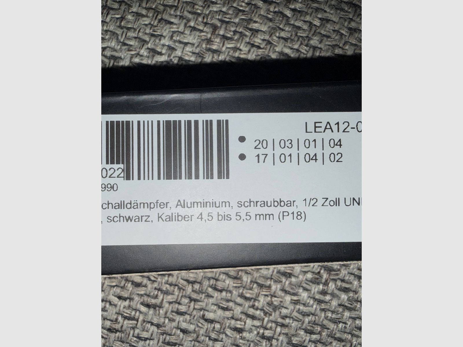 Leader silencieux 1/2 calibre 4.5 - 5.5