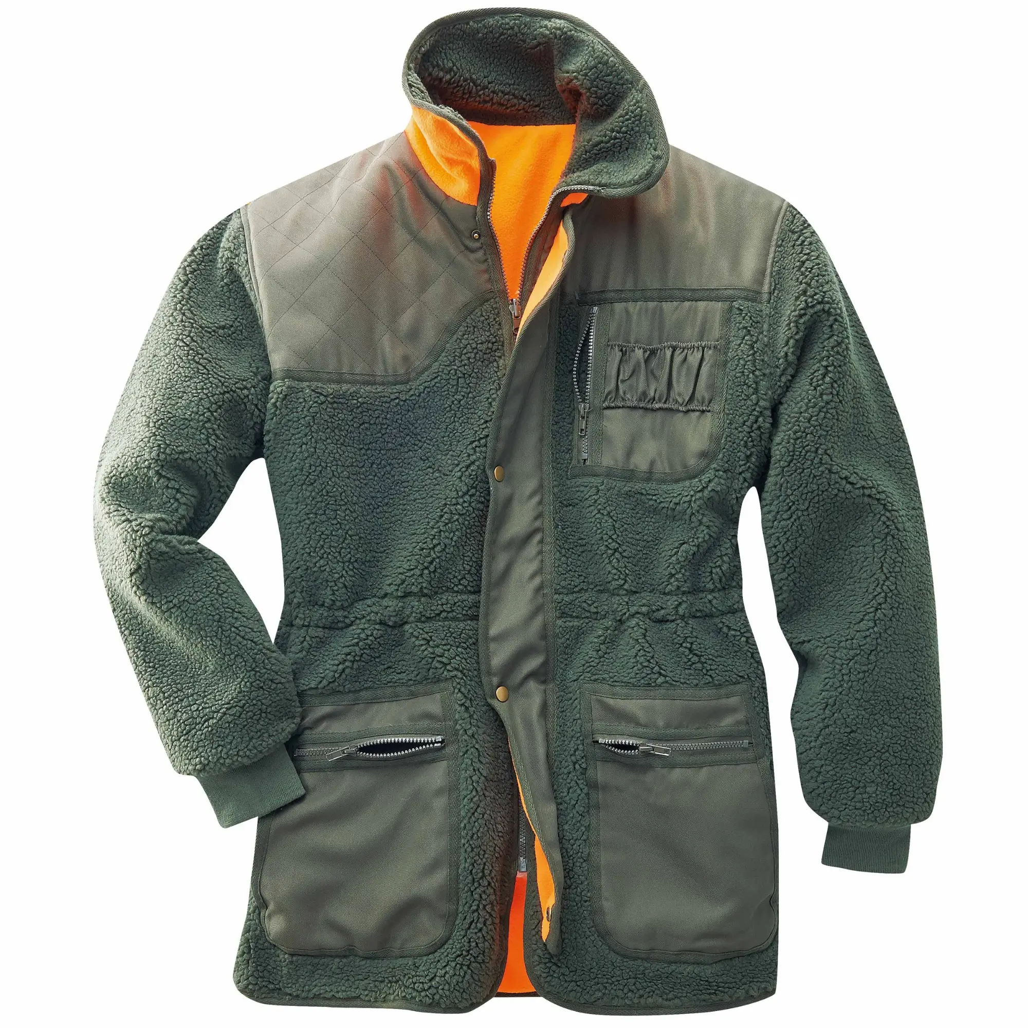 Scheibler Faserpelz-Wendejacke Fox Realtree
