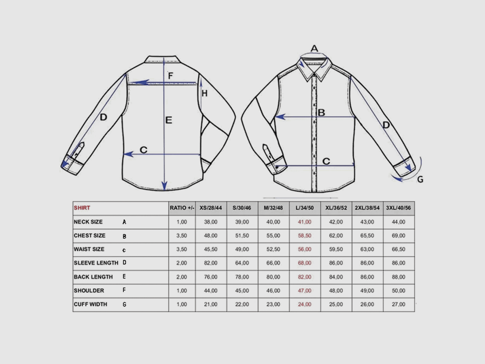 CAMICIA – KONUSTEX – PATRON, Bild 6 von 6