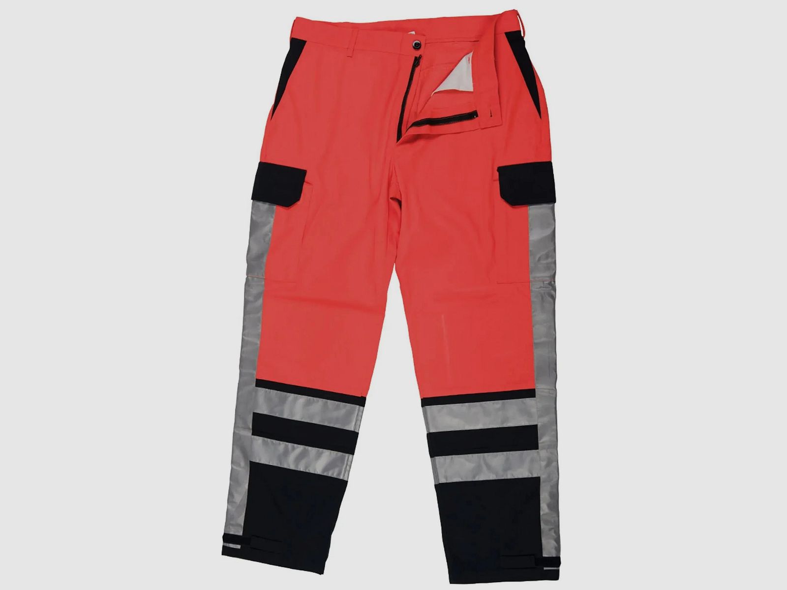 Bundeswehr Original BW Hose Rettungsdienst orange gebraucht