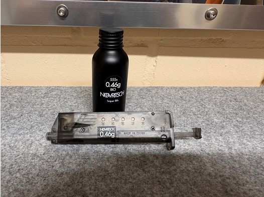 Novritsch 6 mm BB  0,46 gr + Speedloader