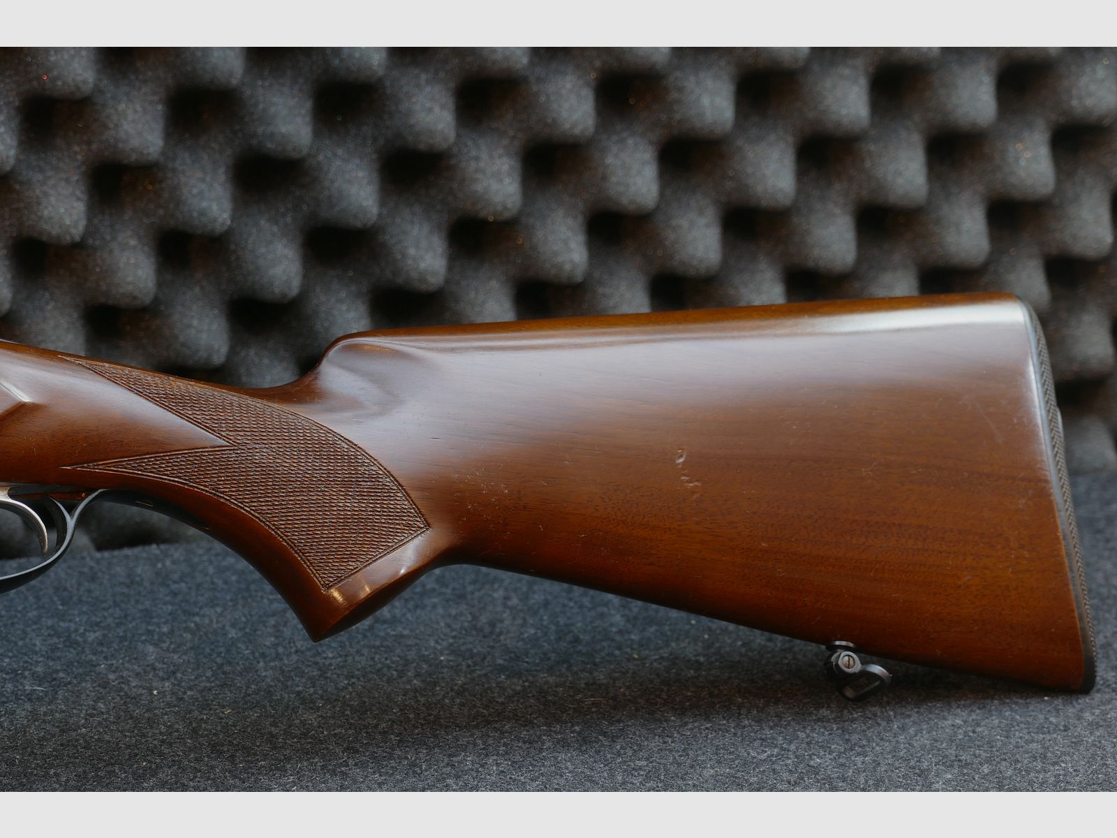 Luger – Bockdoppelflinte, Kal. 12/70, Stahlschrot bis 3,25mm