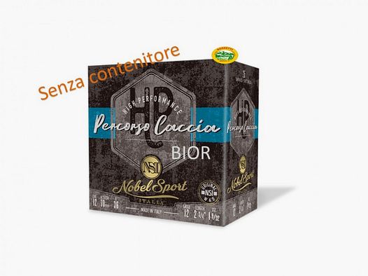 NOBEL Patronen PERCORSO JAGD BIOR Kal.12 gr.36 pb.7 spezielle Taube