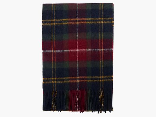 Barbour Schal Chasmere Wool Winterberry Tartan