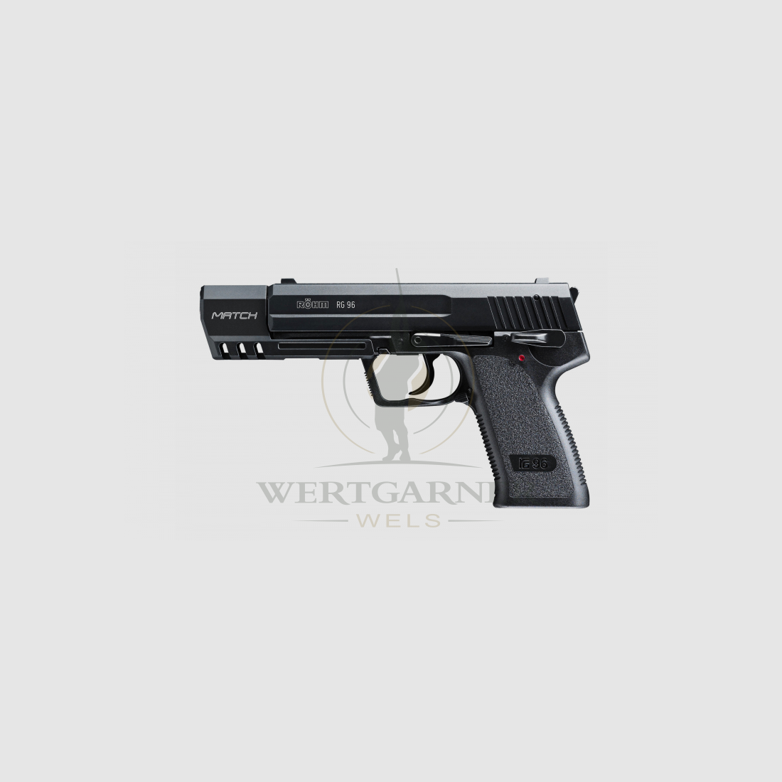 Röhm RG 96 Match BLK, 9mm P.A.K.