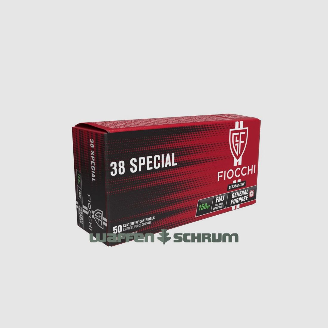 Fiocchi LRN 10,24g - 158gr. .38Special