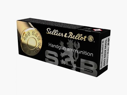 S&B	 460S&W Mag 255grs 16,5g JHP