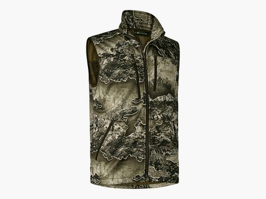 Deerhunter Softshell Weste camouflage braun