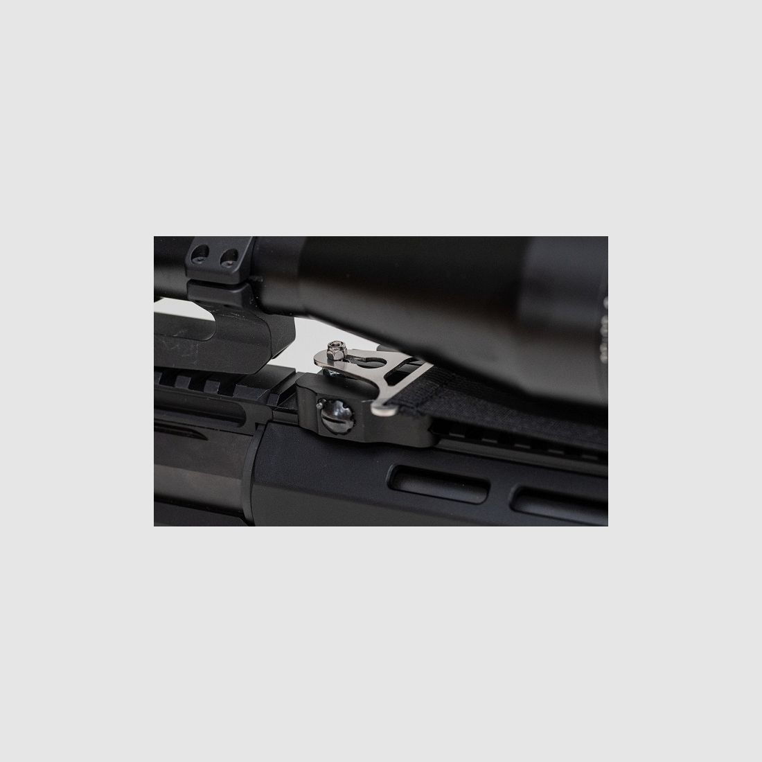 Universal Flicker Band Heat Band Flicker Protection Mirage with Picatinny Quick Release in 50mm