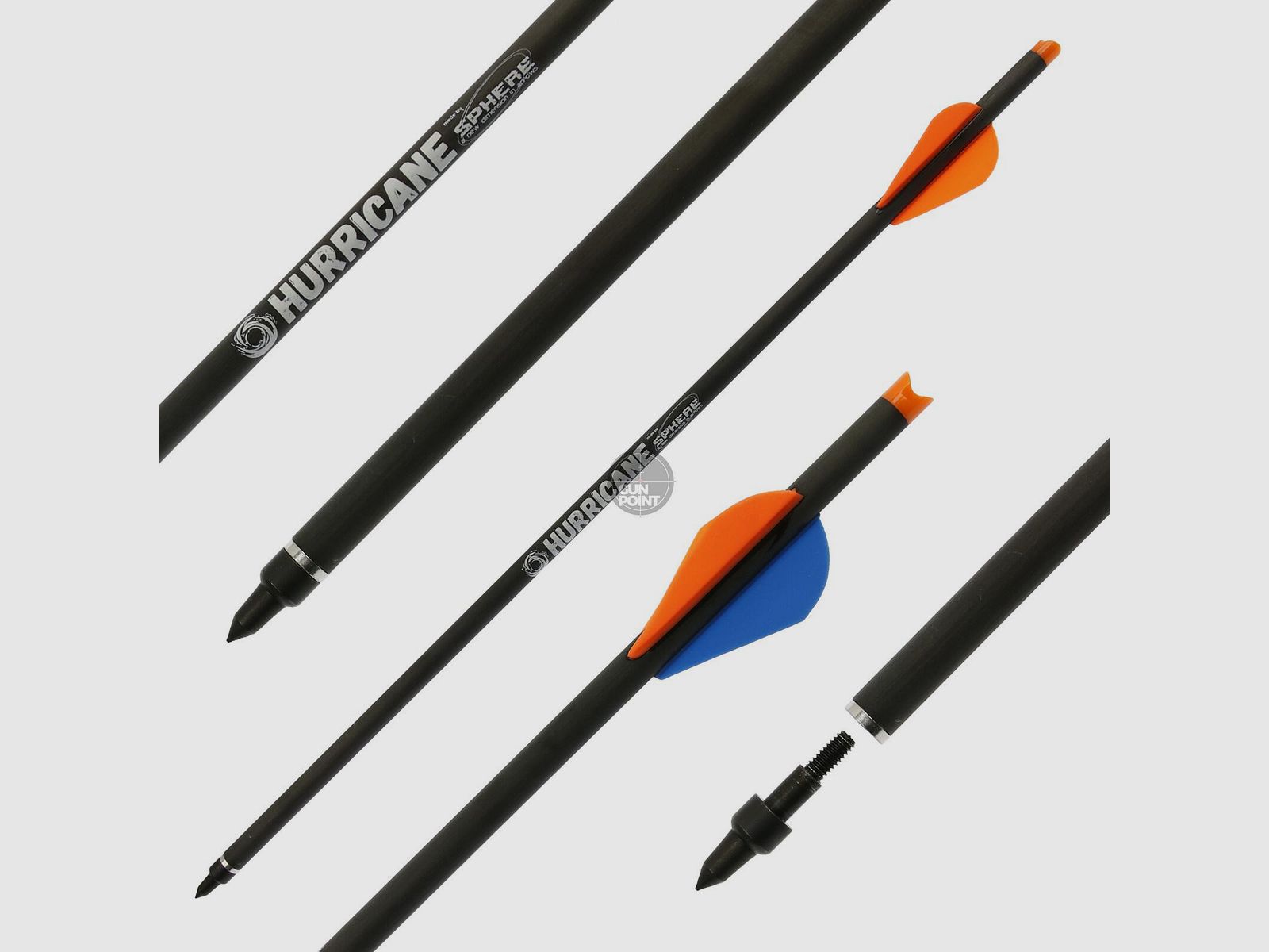 [Vorteilspack] Armbrustbolzen | SPHERE Hurricane - Carbon - 16 Zoll - 36 Stck