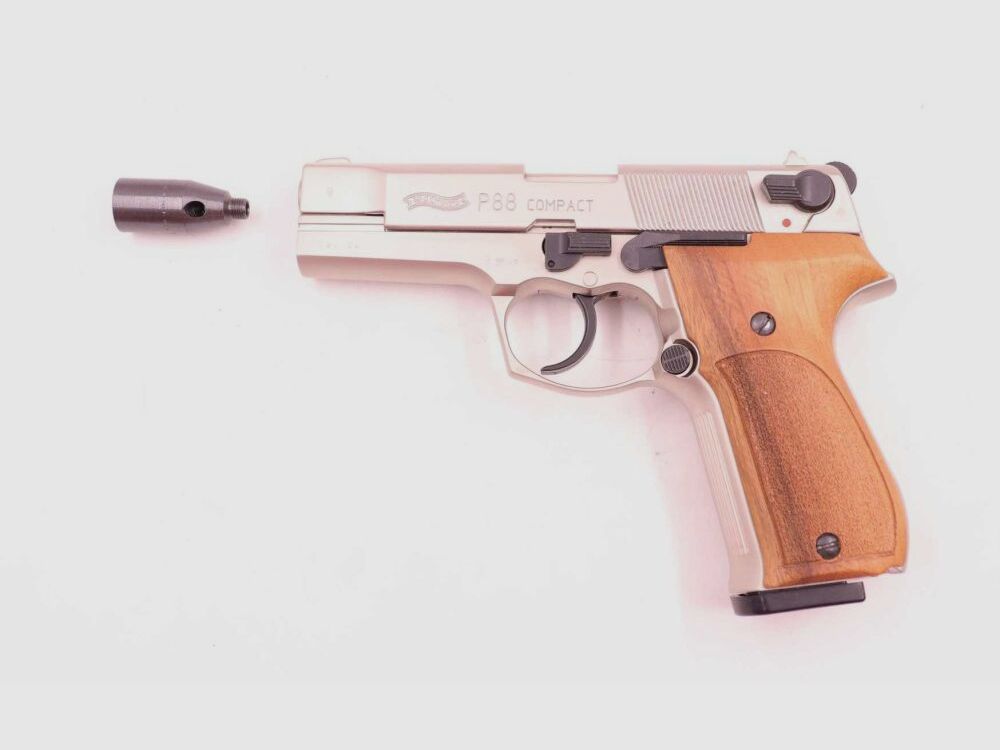 Walther - Ulm P88-9 Compact Luxus verchromt