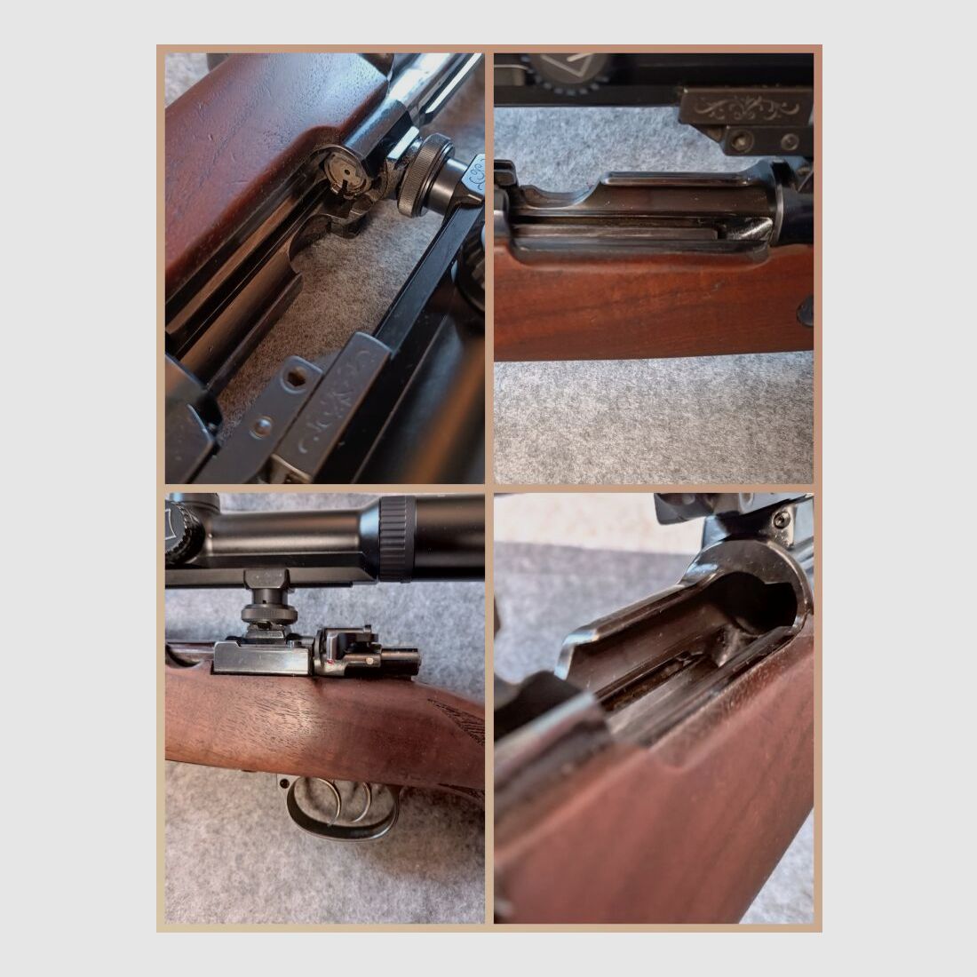 Mauser Werke Oberndorf	 M98 mit ZF Zeiss Diavari VM T* LP und schönem Holz