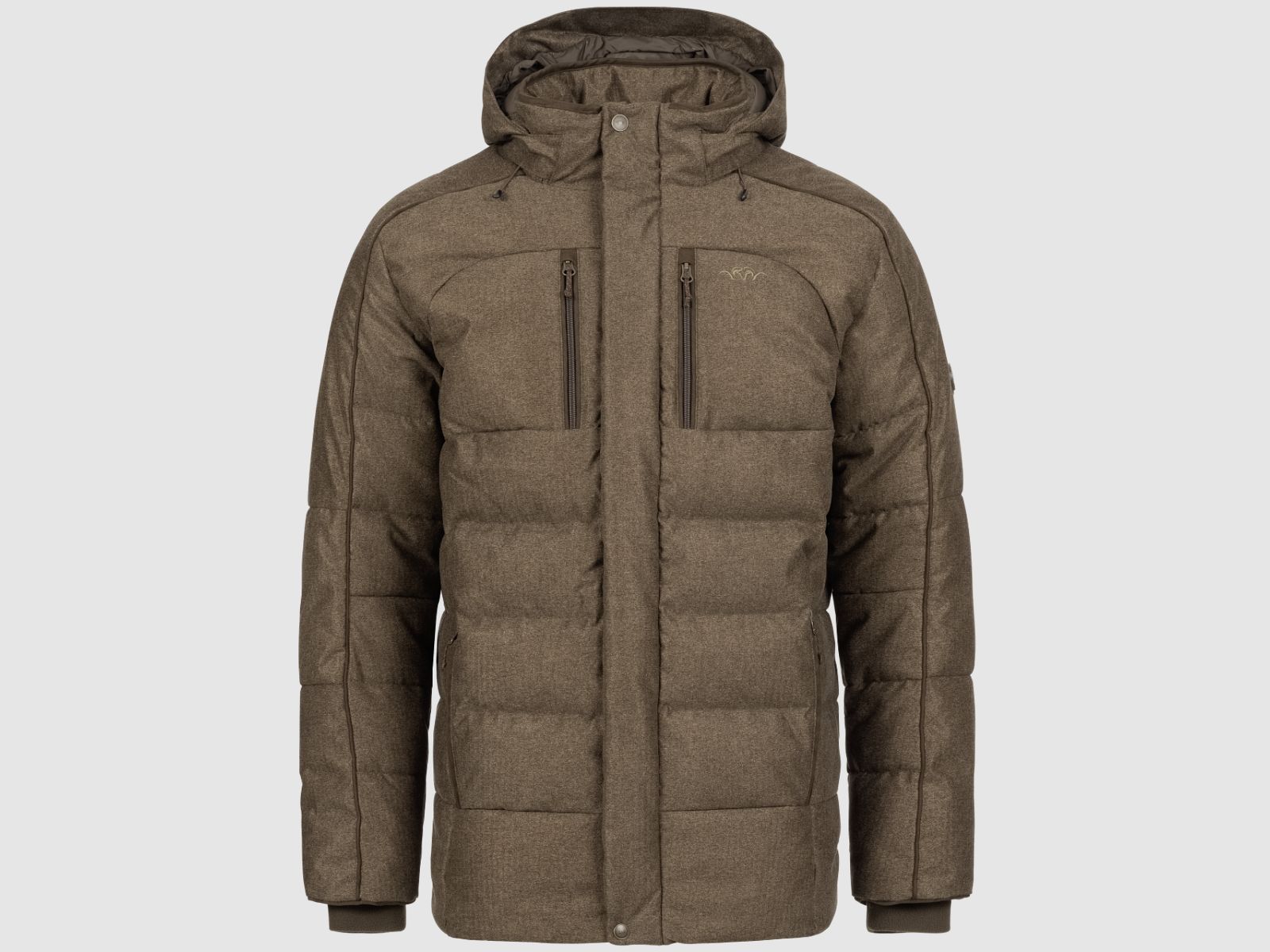 Blaser Herren VINTAGE Radiation Daunen Jacke dunkelbraun melange