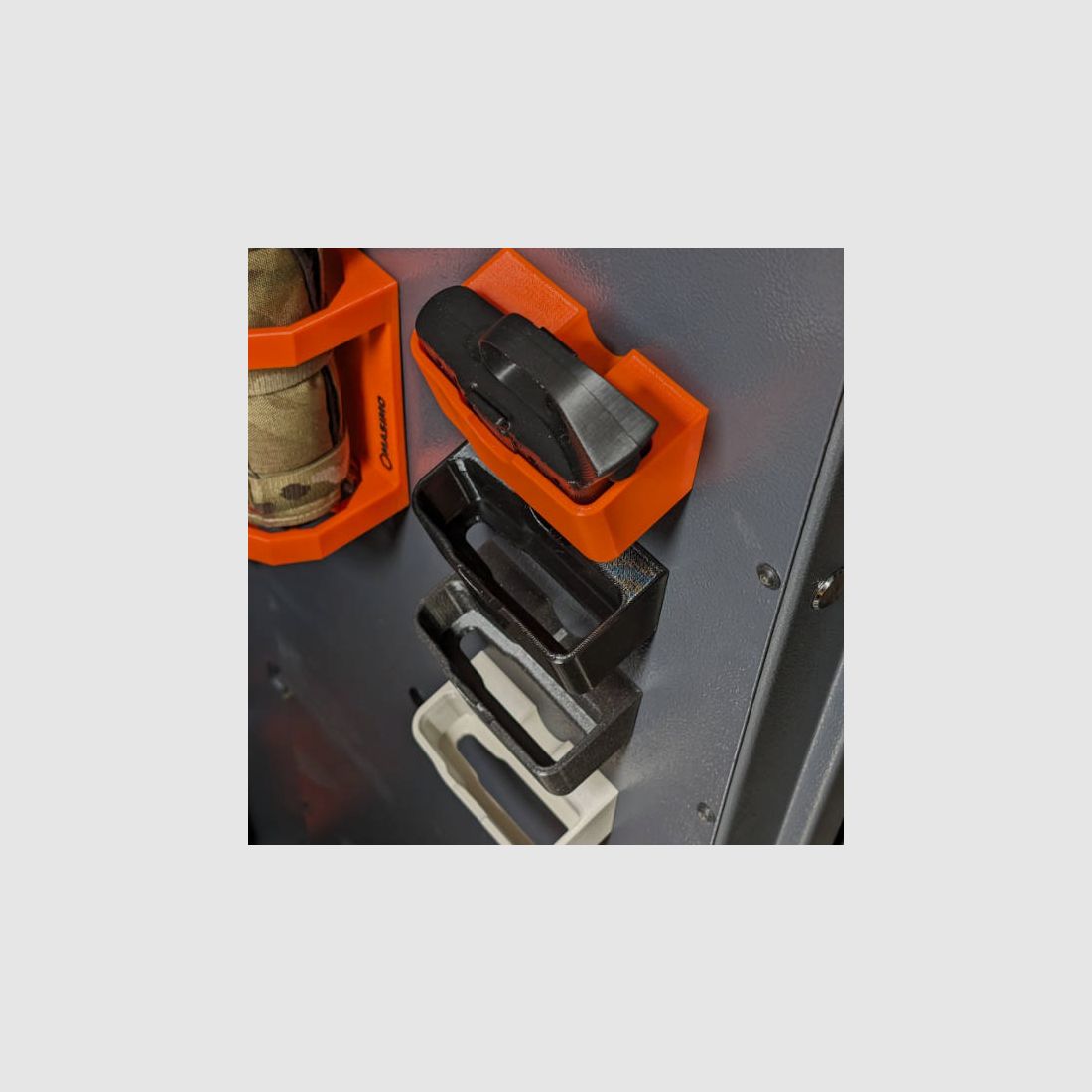 Magnetic magazine holder for Blaser R8 rifle magazines for gun cabinet - accessories for the gun cabinet