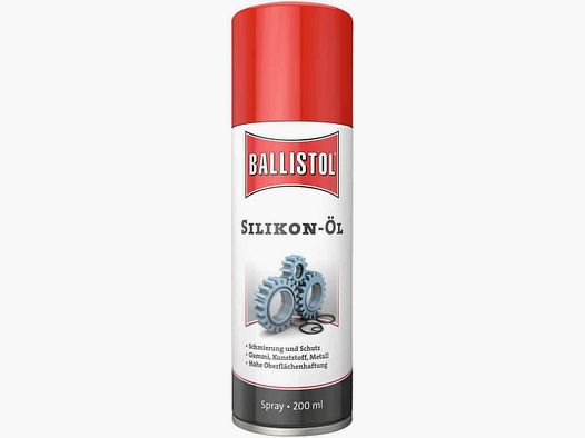 BALLISTOL Siliconenolie – Spray, 200 ml