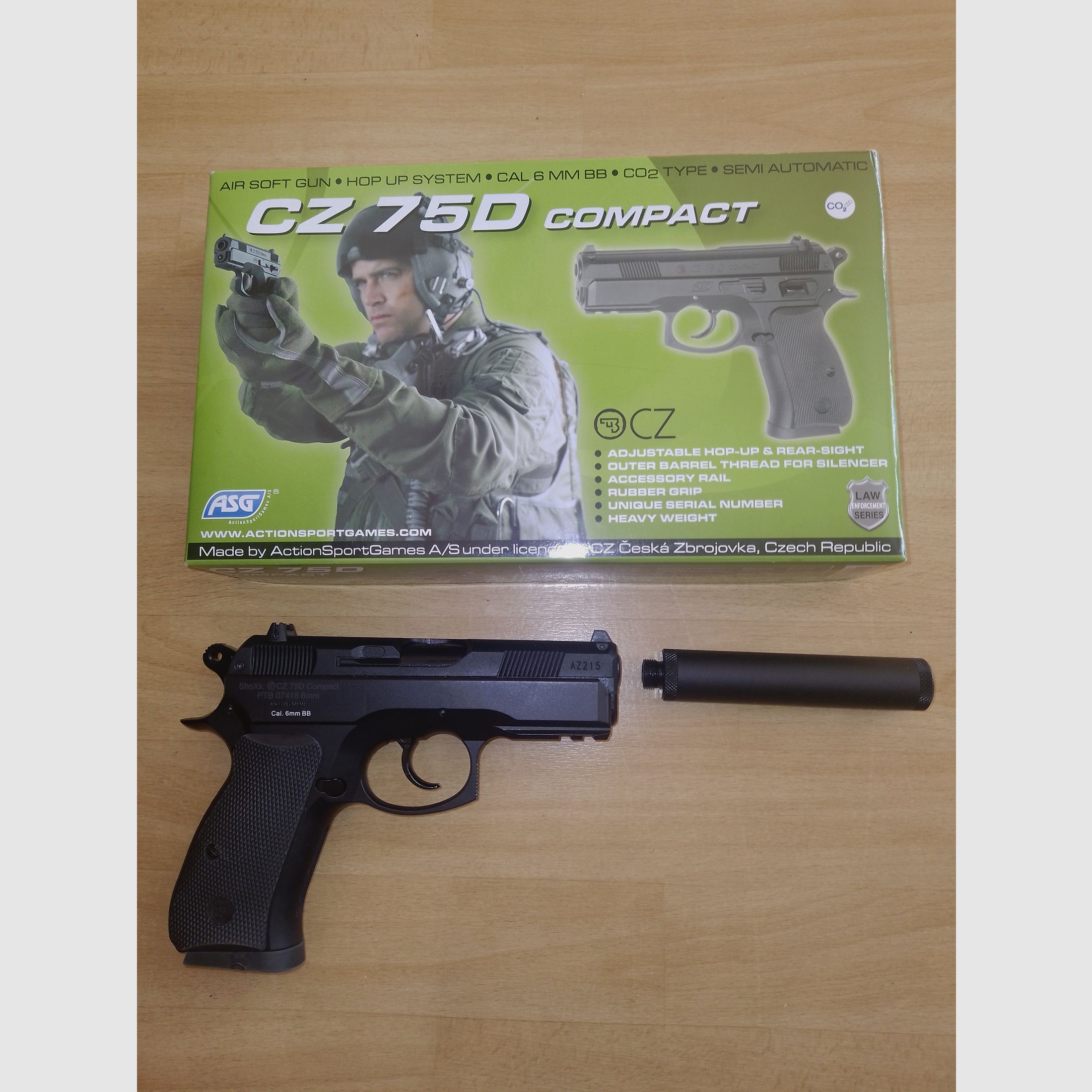 CZ 75 D Compact CO2 