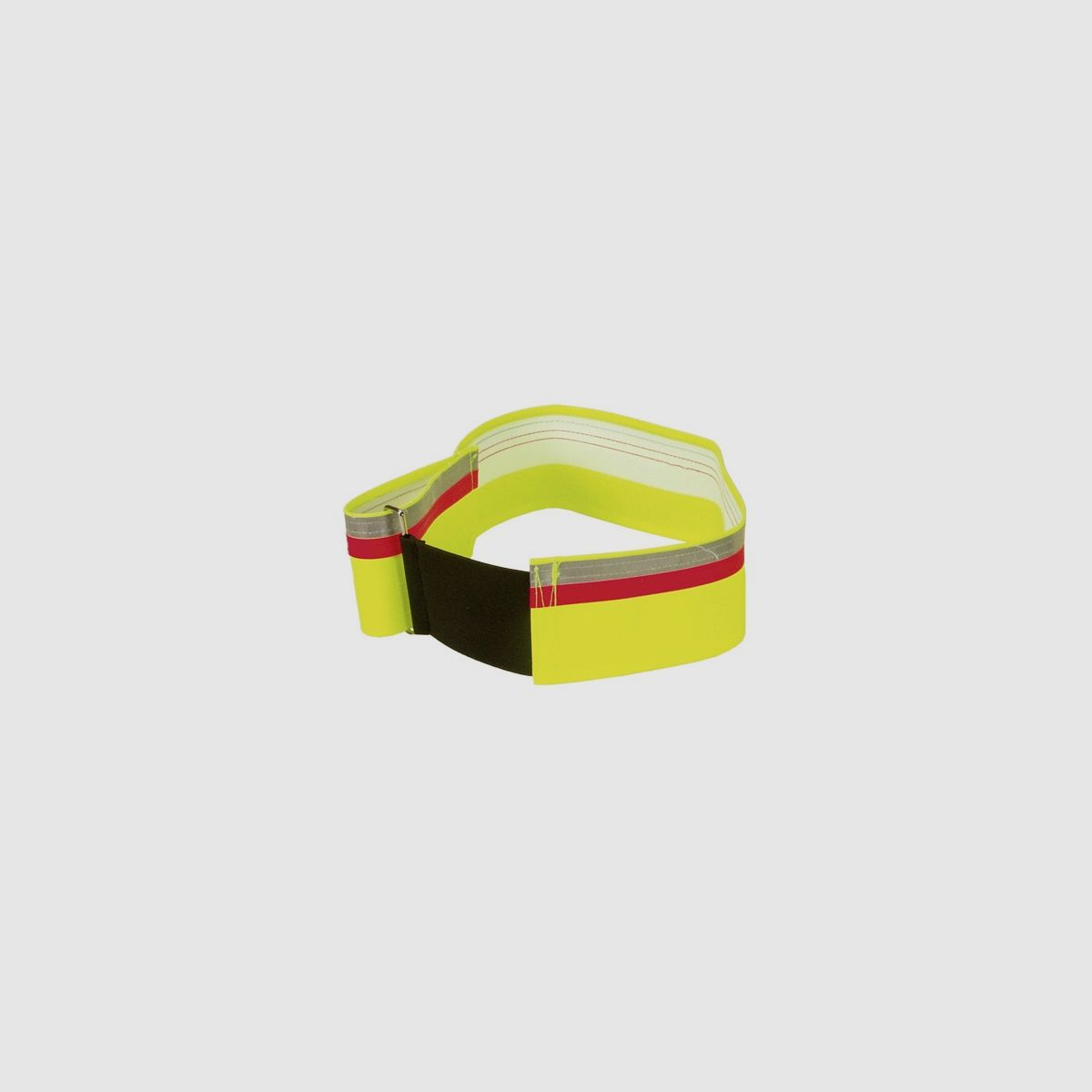 Hundesignalhalsband mit Gummiband Neongelb
