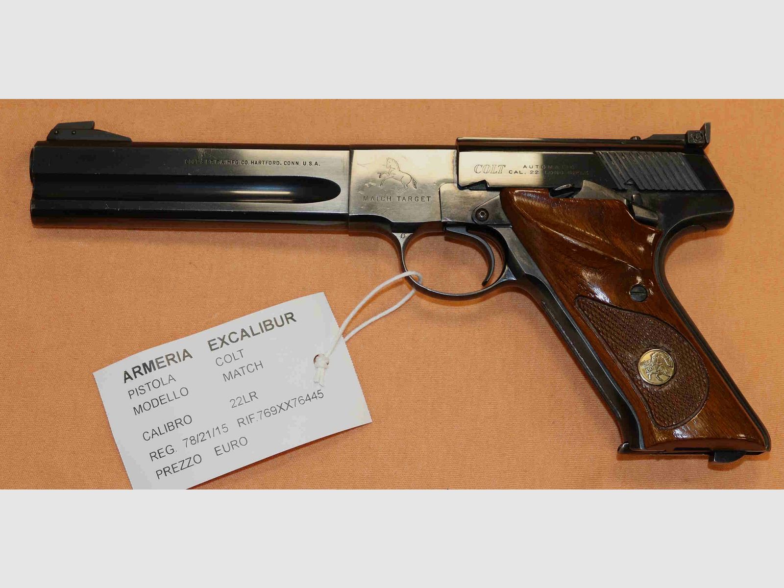 Colt Woodsman Match Target Pistole Kaliber 22 LR, Bild 1 von 8