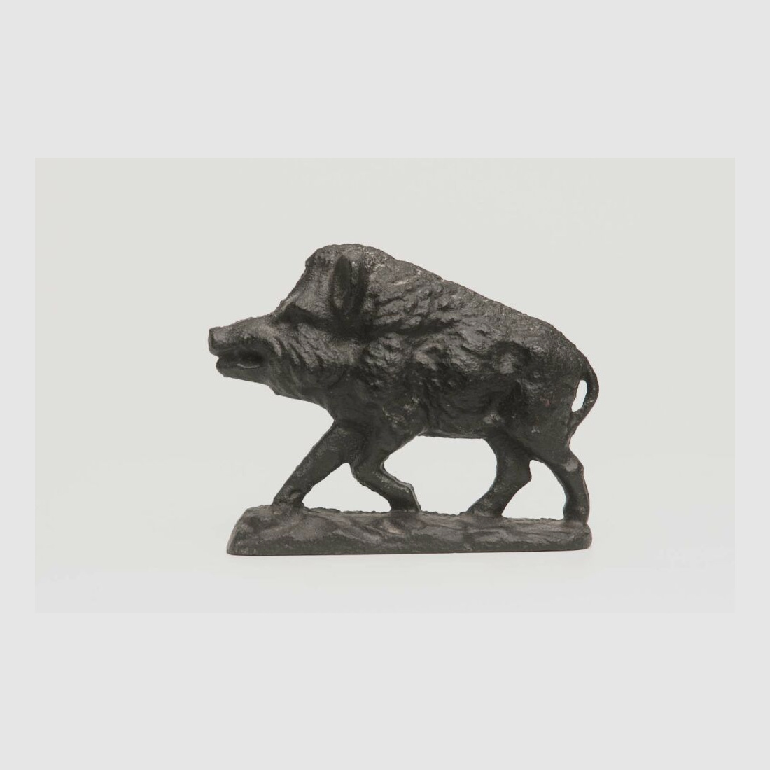 Guss Keiler massiv Kunstguss Jagd Deko groß