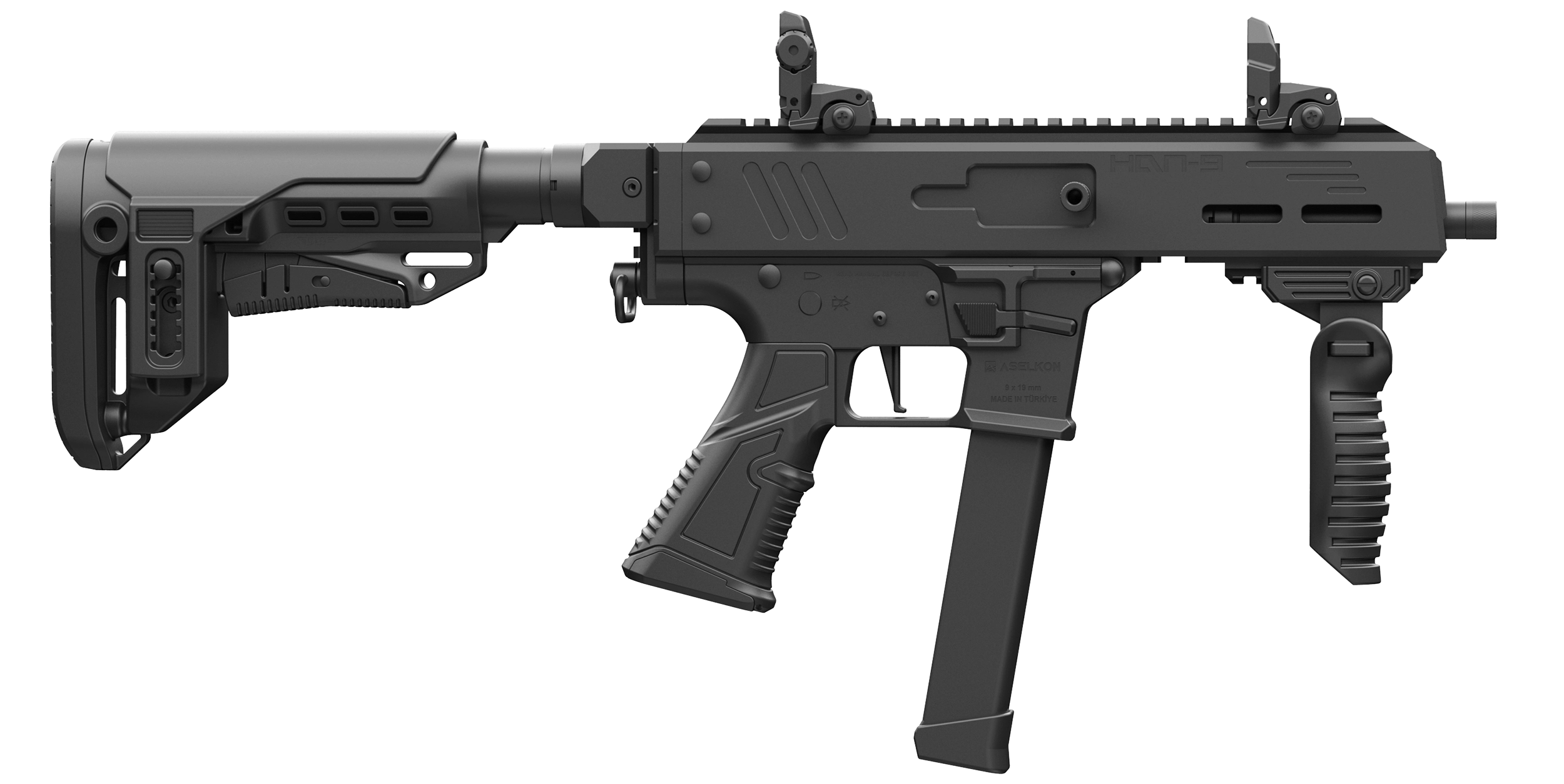 Pistola semiautomática ASELKON HAN-9 6,5″