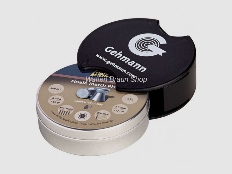 Caja segura para latas de diabolo adecuada para todas las latas redondas de 500 diabolo en negro es contra un u