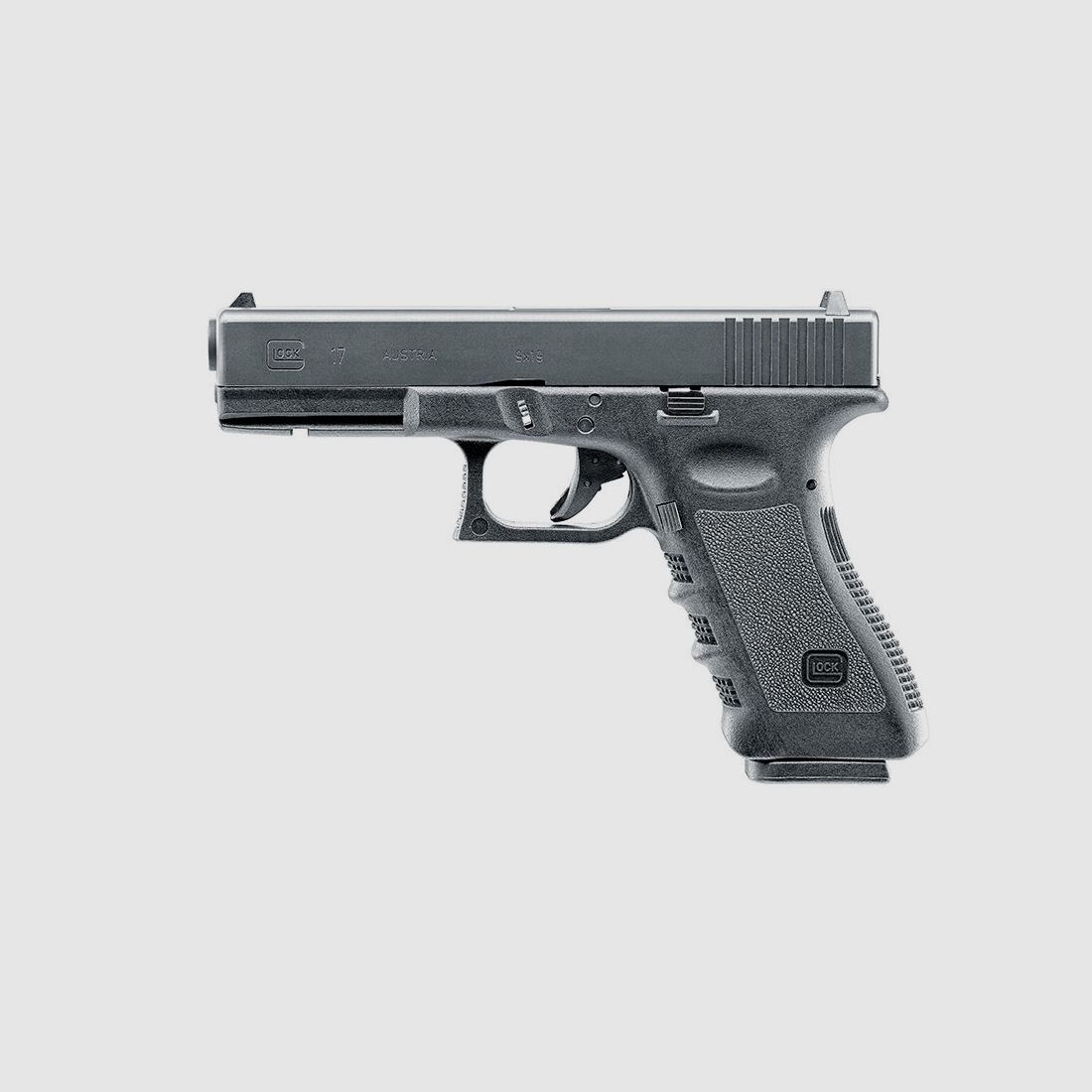 GHK Airsoft	 Glock 17 Gen 3 Steel GBB 6mm BB