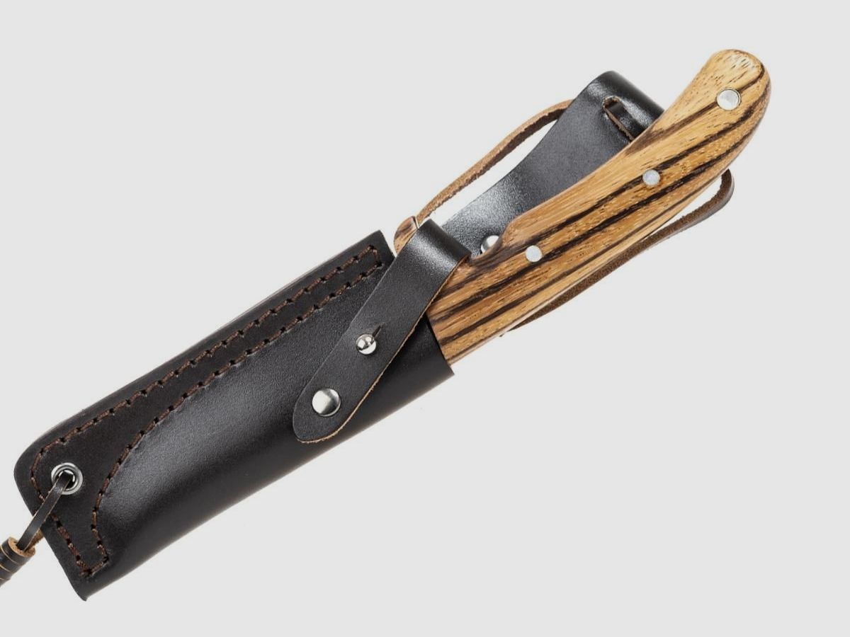 Böker Magnum Elk Hunter Zebrawood cuchillo de caza y outdoor, Bild 8 von 8