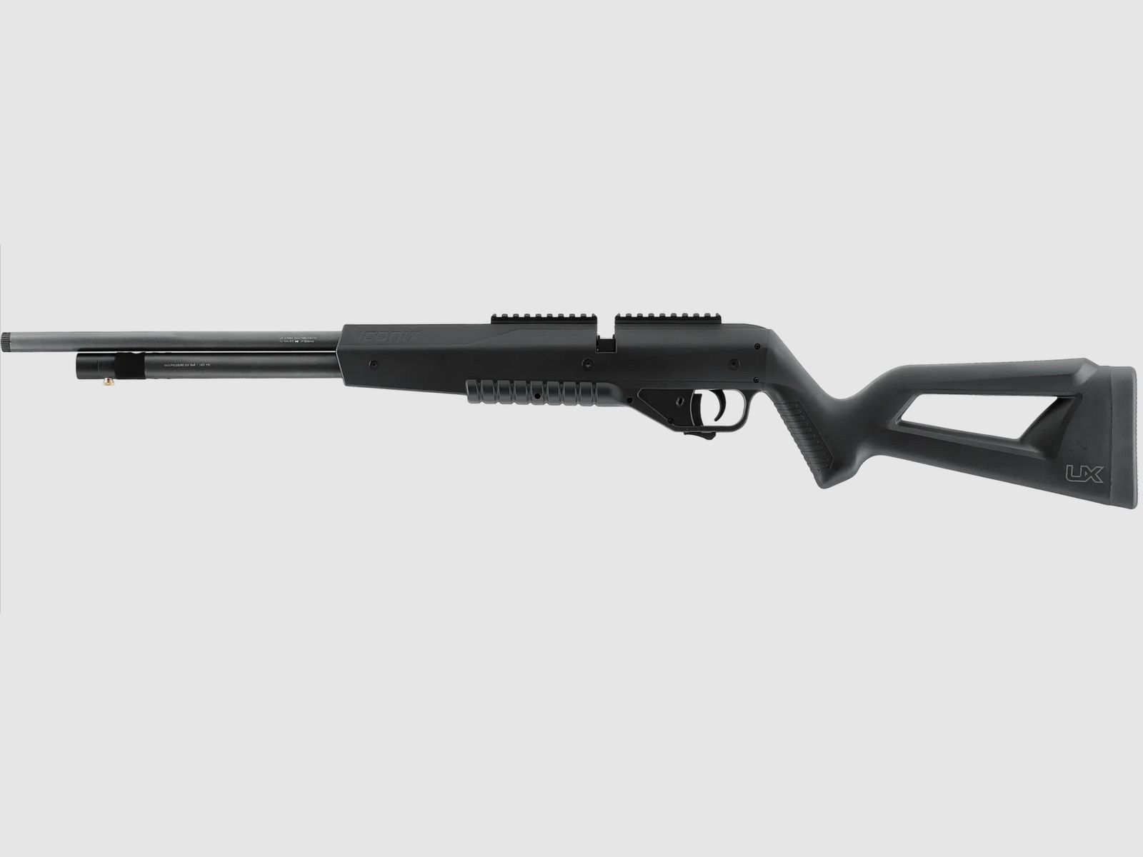 Umarex 2.4320 UX Iconix Druckluftwaffe Diabolo BLK 4,5mm (.177) P PCP <7,5J 10 R, Bild 1 von 8