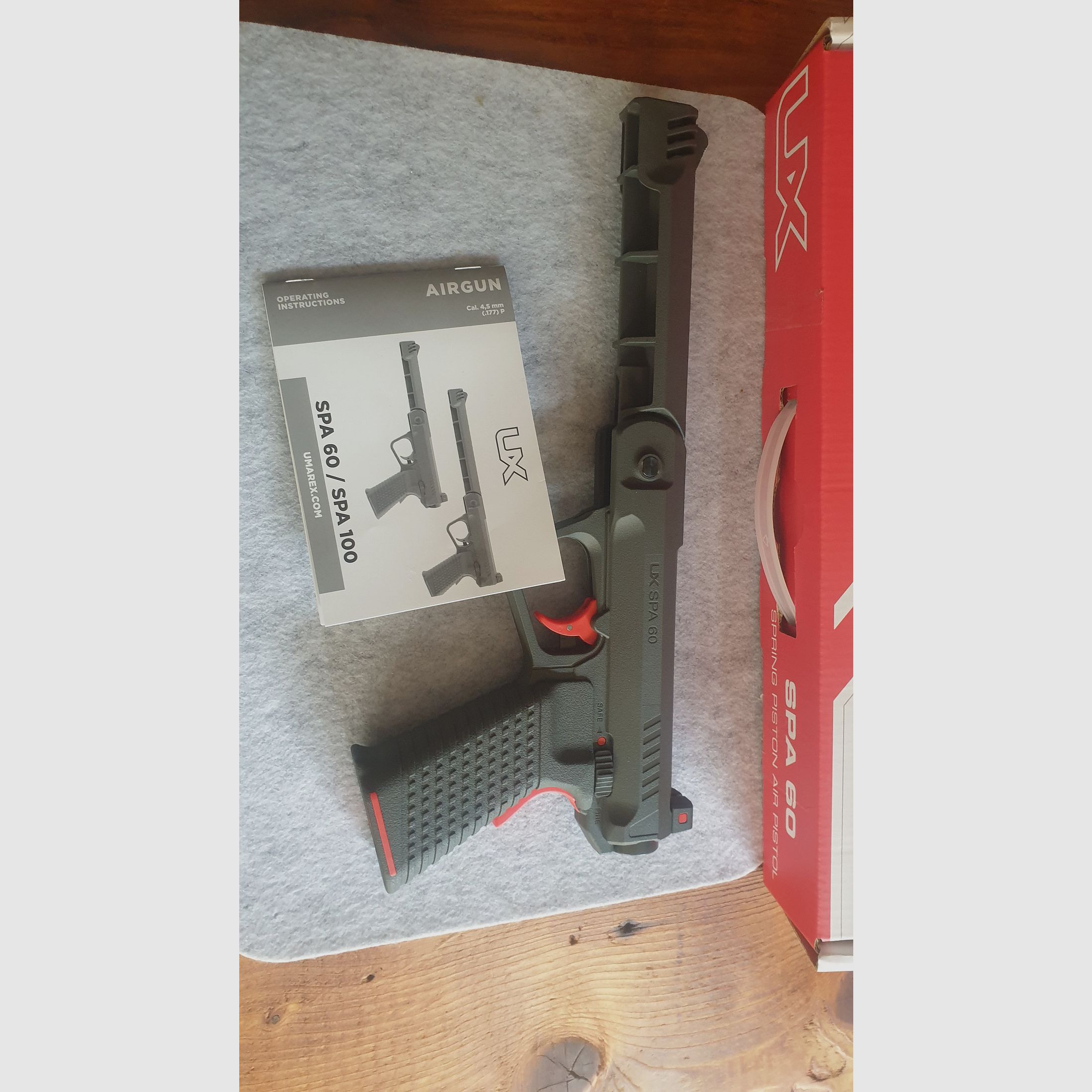 Pistool Umarex SPA 60 4,5mm Diabolo