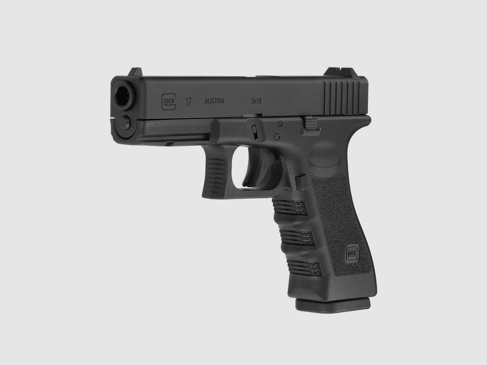 Komplettset Glock 17 Softair-Pistole Kaliber 6 mm BB Gas Blowback (P18)