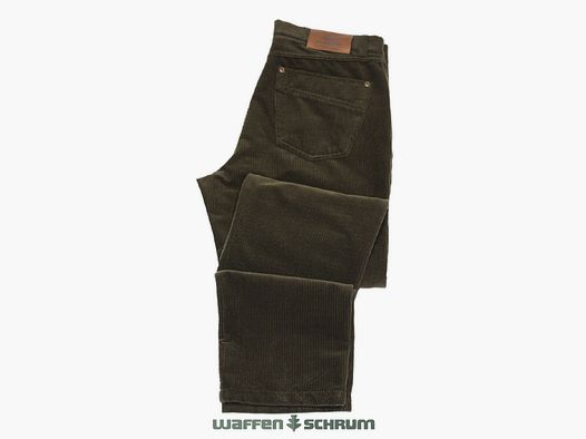 Foresta Cordhose Five Pocket Grün