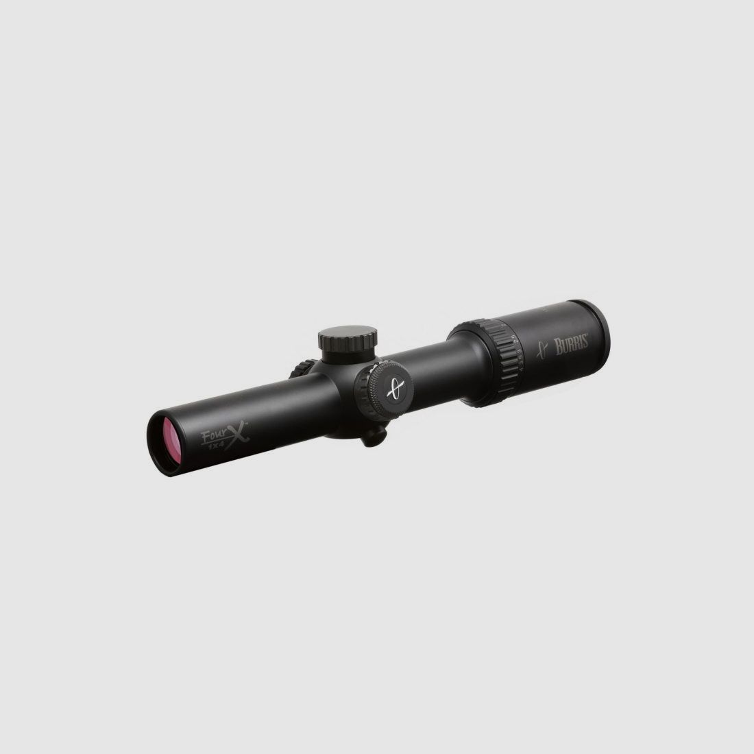 The Burris Four X 1-4X24 RET. 3P4 Illuminated features advanced optical design and quick-adjust reticle illumination to adapt to any lighting condition.