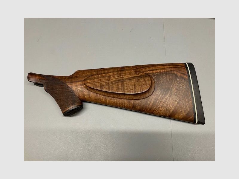 Heeren rifle right thumbhole stock wood grade 4