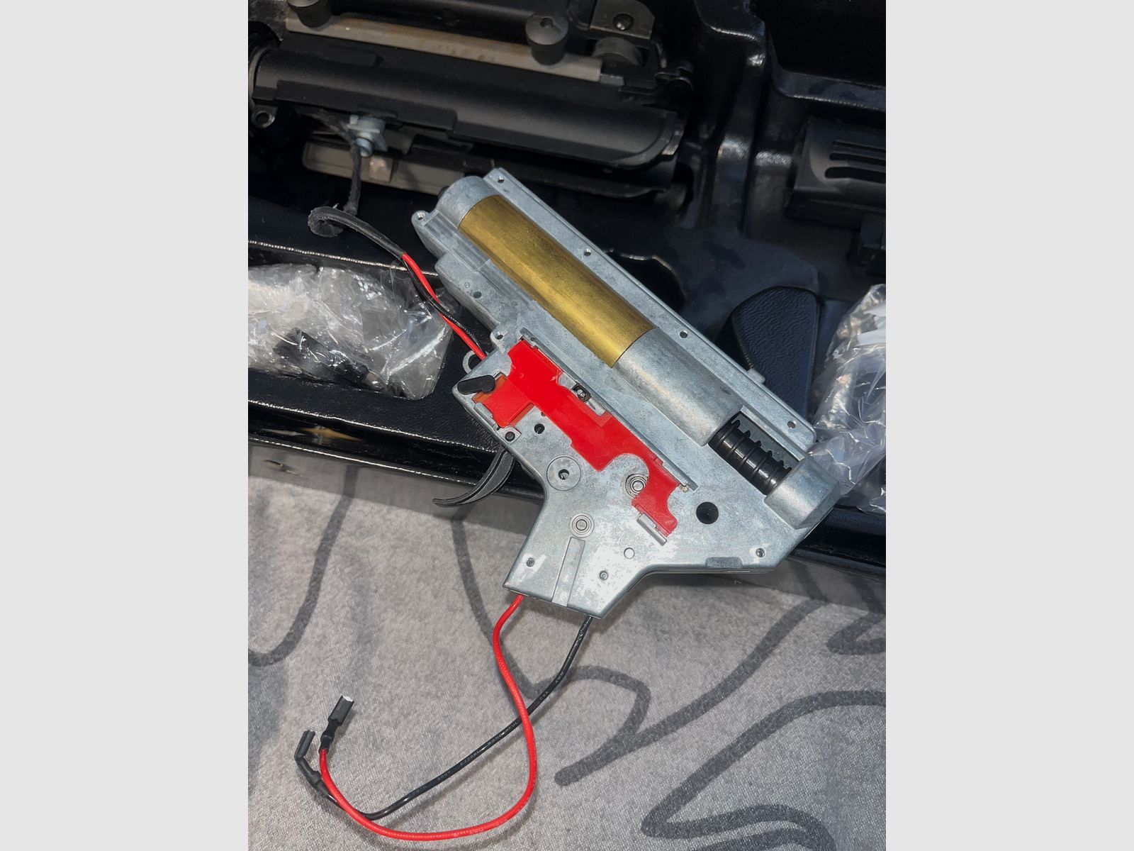 Evolution Airsoft Lone Star Border Patrol AEG Vollmetall zerlegt und mit Defekt (Beschreibung Lesen!)