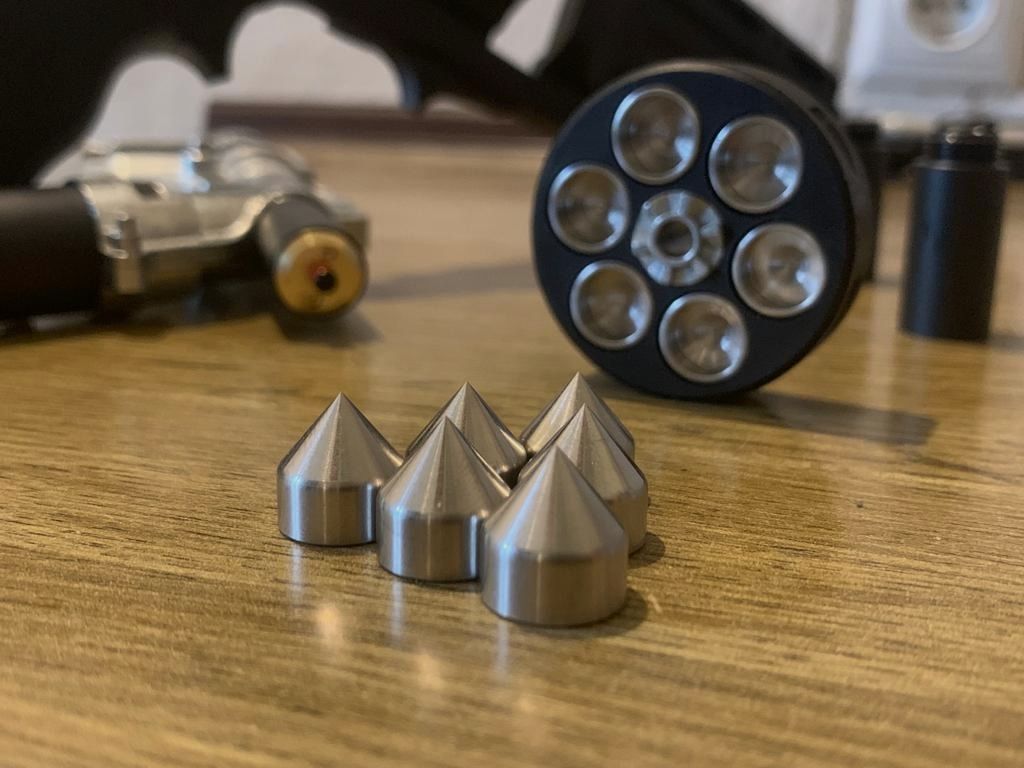 6X Z.50 Z-RAM STEEL BULLETS FOR UMAREX T4E HDR50 CALIBER 0.50