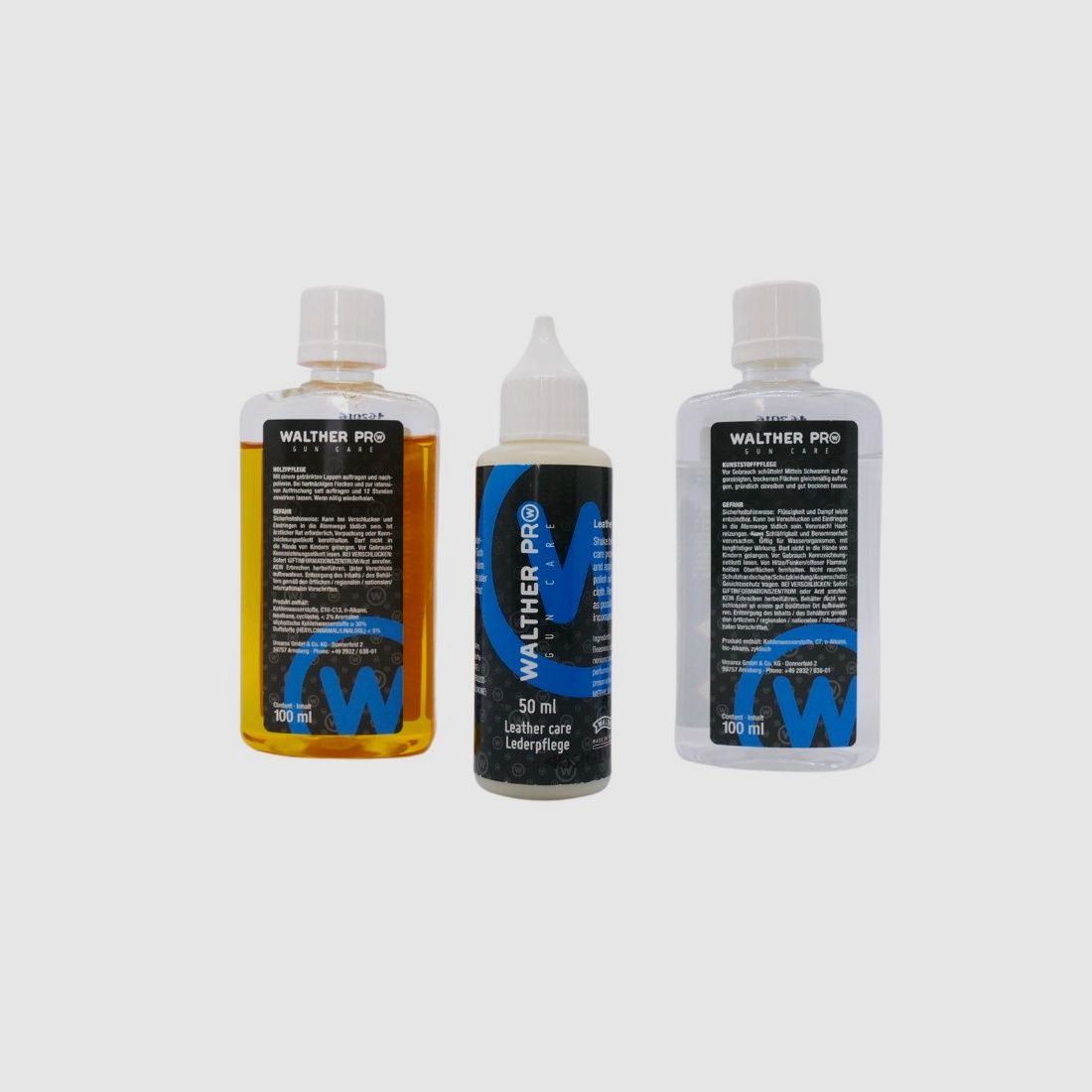 Umarex Walther Pro Gun Care Set Plastic, Leather, Wood Care Sports Accessories
