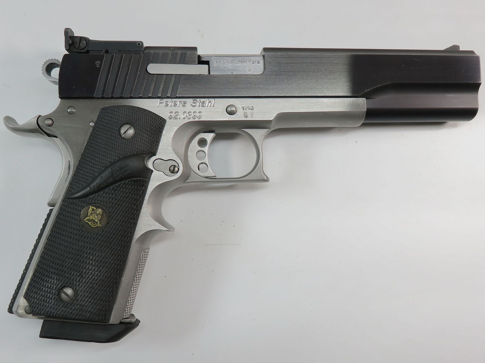 Peters Stahl Multicaliber .45 ACP et 9 mm | 2 systèmes d'échange complets | 6 pouces