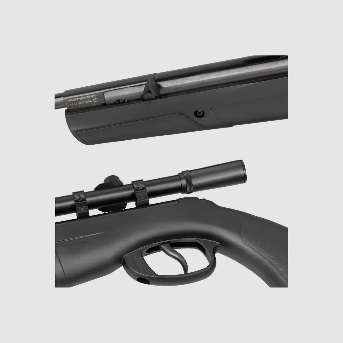 PERFECTA RS 26 WEITSCHUSS LUFTGEWEHR NEU IN OVP MIT ZIELFERNROHR+BIPOD+LASER+ZUBEHÖR 