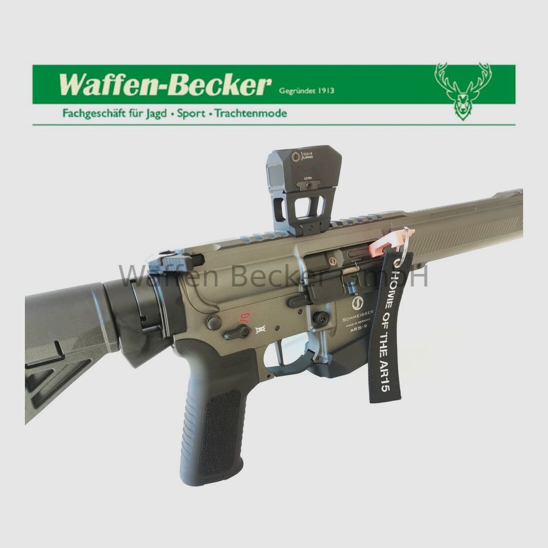 Schmeisser Schmeisser AR15-9 S4F Sport Dynamik PCC 10.5" 9mm Luger + Falke CMS