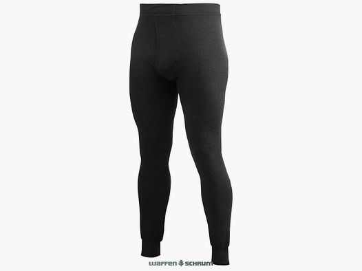 Woolpower Unterhose m. Eingriff - 400g  Schwarz