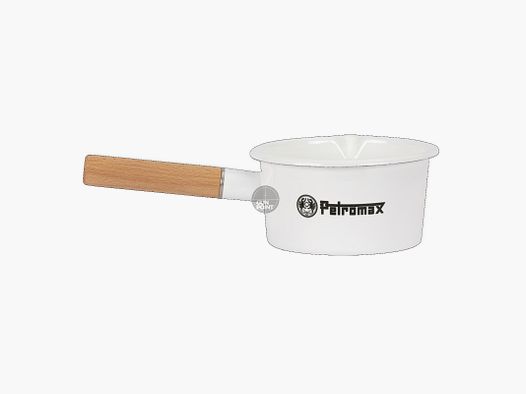 Petromax Emaille Stieltopf wei 1 Liter
