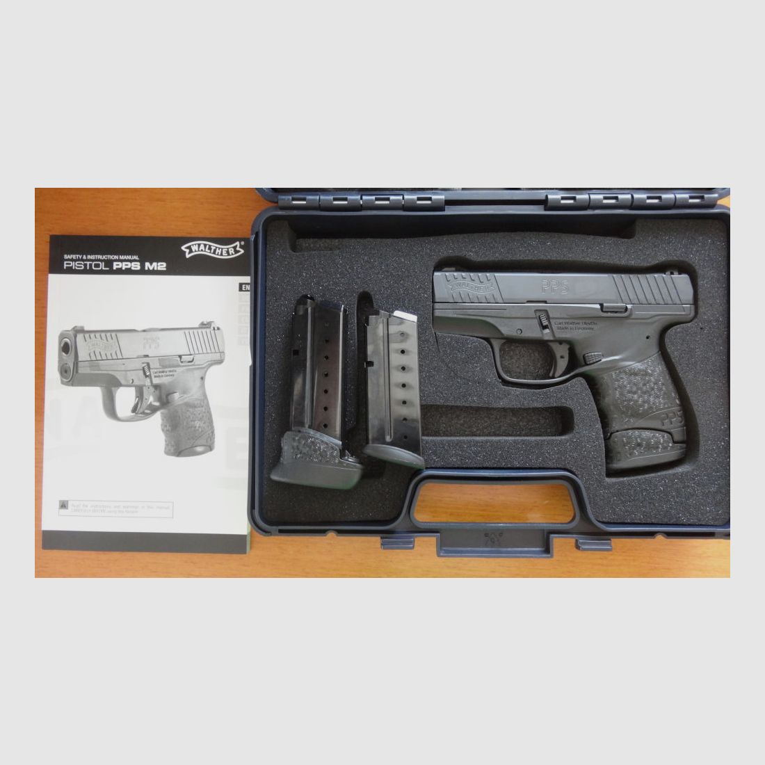 Walther SL-PISTOLE: WALTHER PPS M2 KAL. 9X19 MM