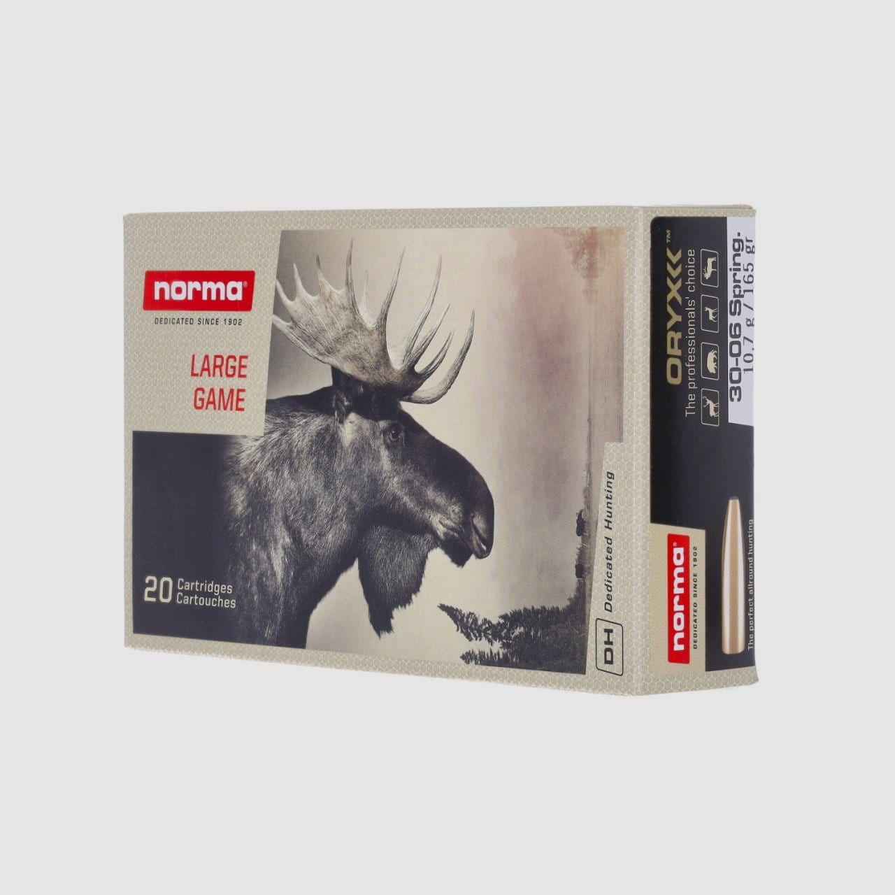 Norma .30-06 Oryx 165 gr. - 20 pcs