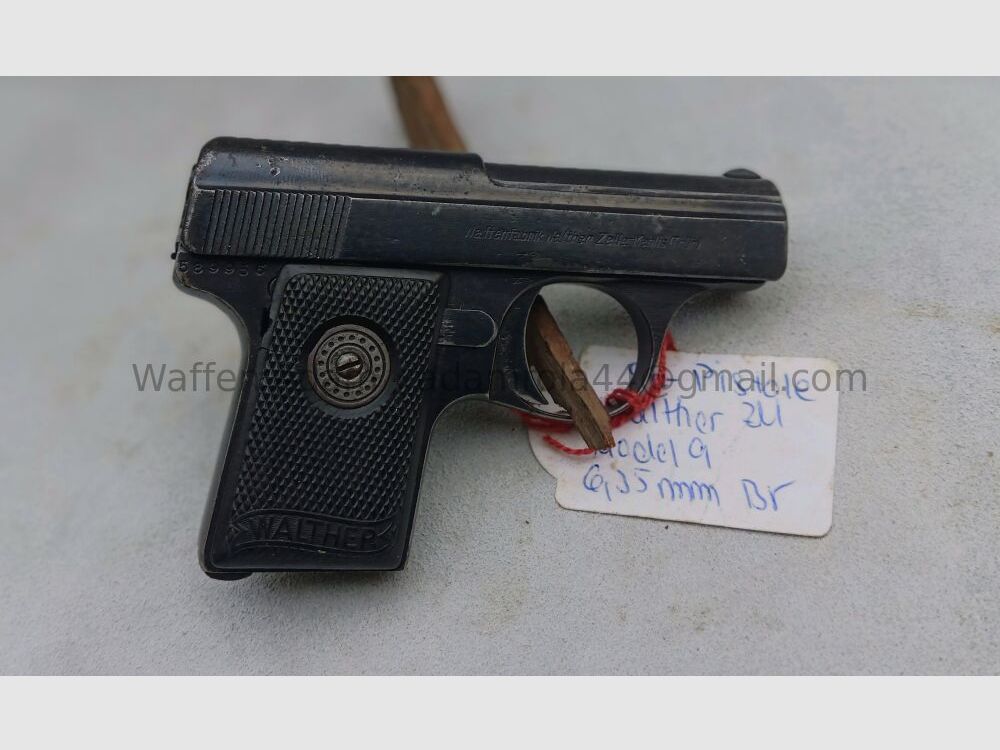 Pistolet de poche Walther modèle 9, image 2 sur 3