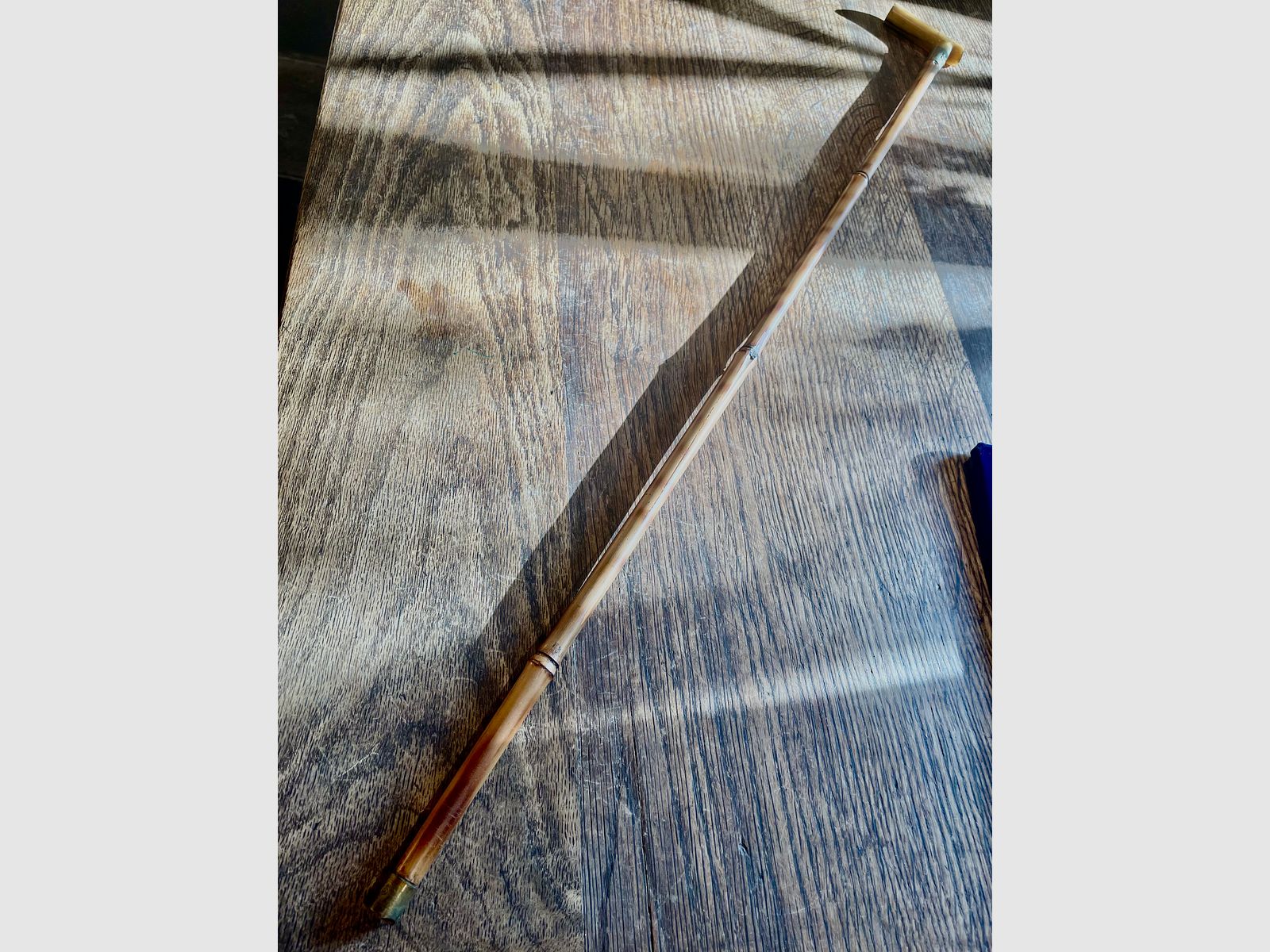 DEAD OR GLORY - Walking stick with contents - antique around 1880
