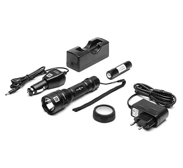 Mactronic – Handlamp Black Eye – 420 lm, oplaadbaar, afbeelding 2 van 4