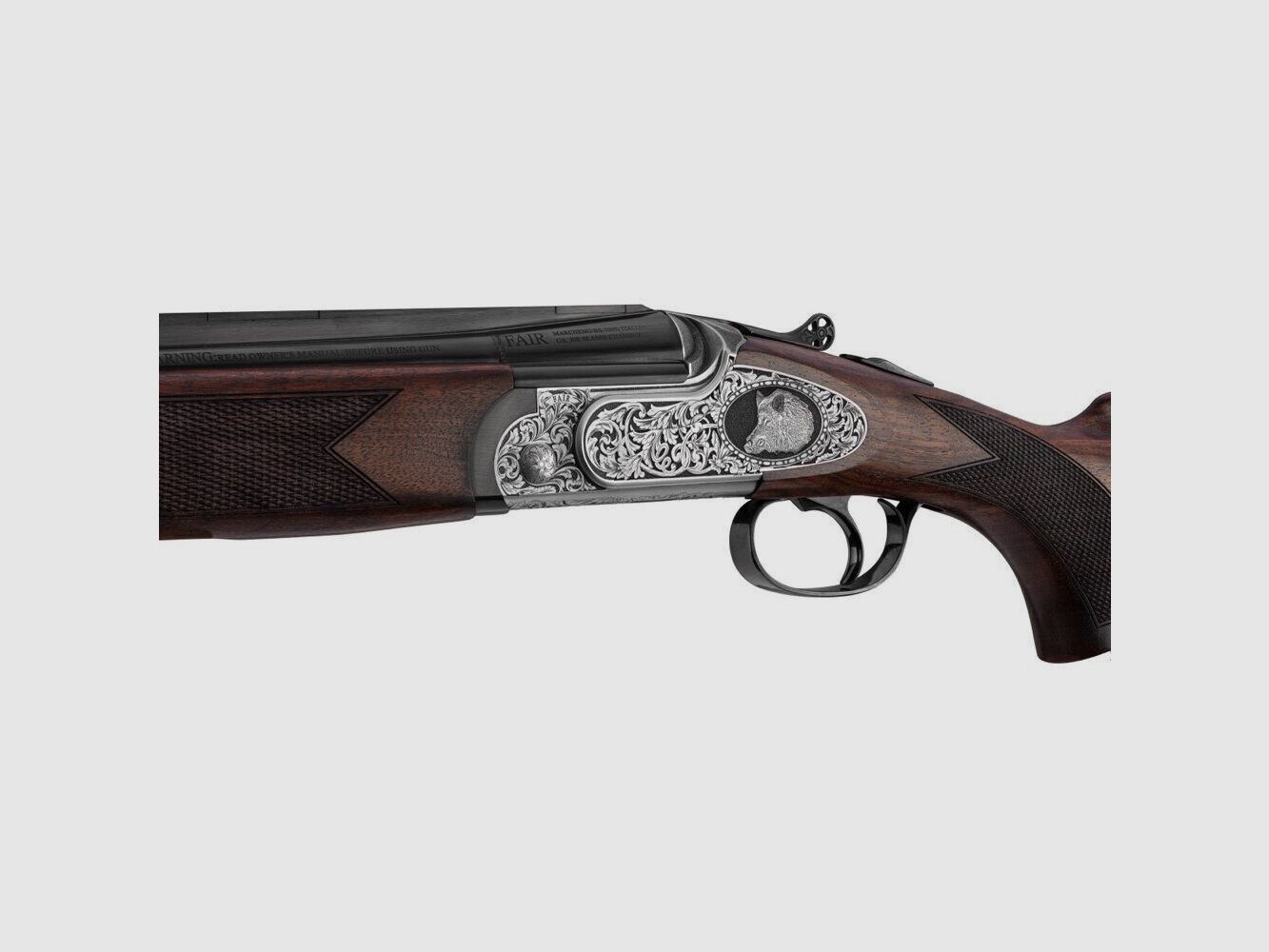 Bockdoppelflinte Fair Prestige Superposée – Falscher Stahlkörper – Auswerfer – 8x57JRS, Bild 8 von 10