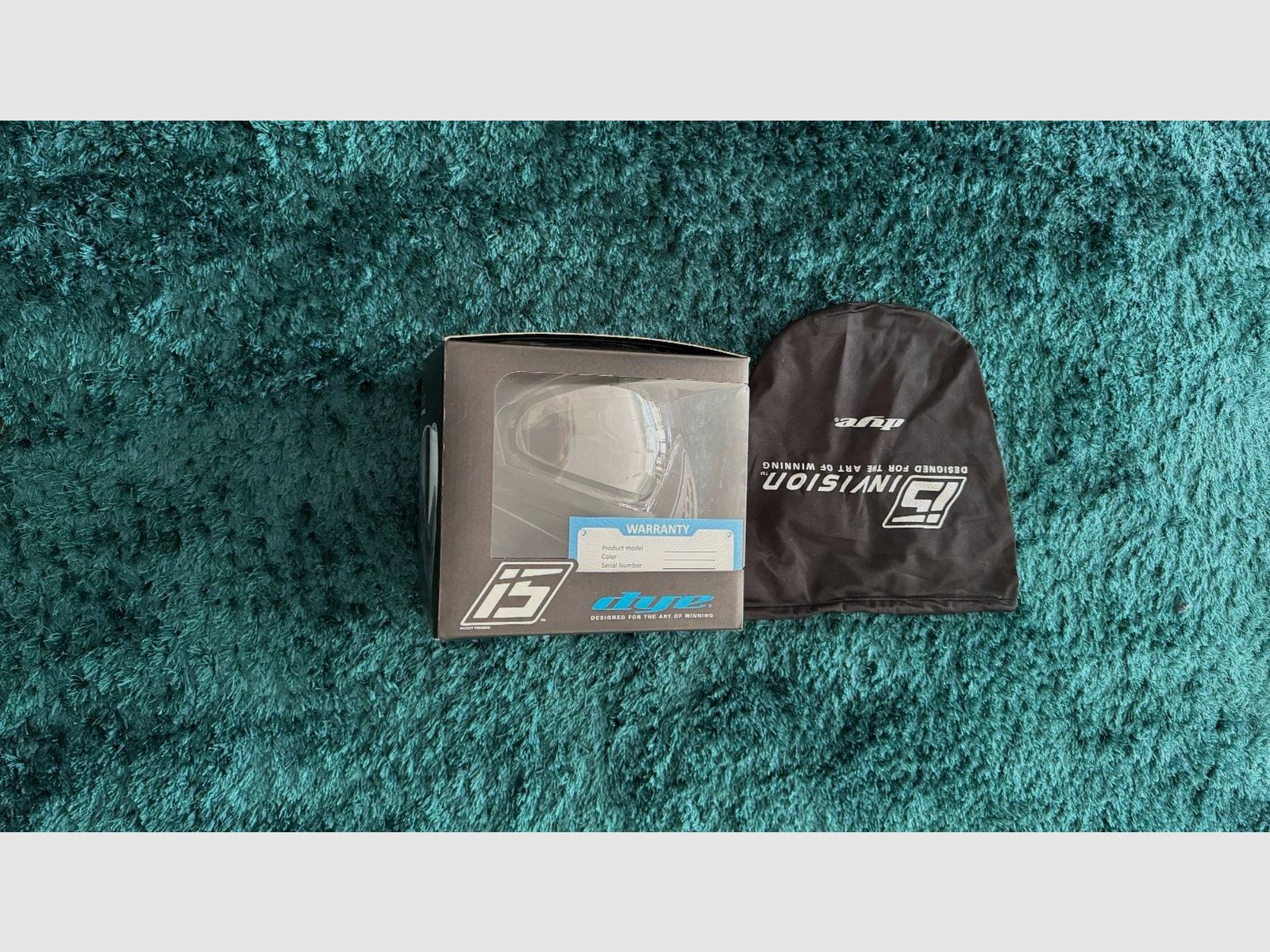  Dye i5 Maske – Onyx Black | Quasi neu | Nur 1x getragen